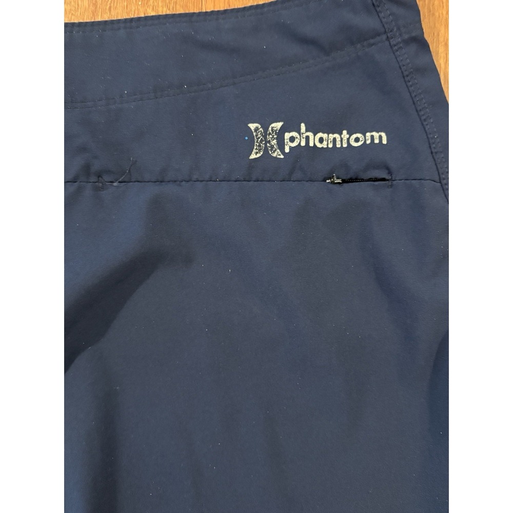 Hurley Men Shorts 38 Blue Swimwear Phantom Board Shorts Logo 10" Inseam - Picture 8 of 8